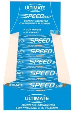 Ultimate Italia Speedbar Box Da 30 Barrette Da 30 Grammi Gusto Mandorla