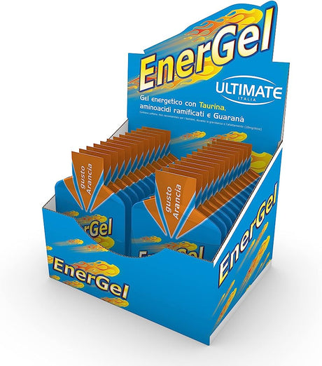 Ultimate Italia Energel Box Da 24 Flaconi Da 42 Grammi Gusto Arancia