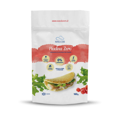 NUVOLA ZERO PIADINA ZERO 160 GRAMMI