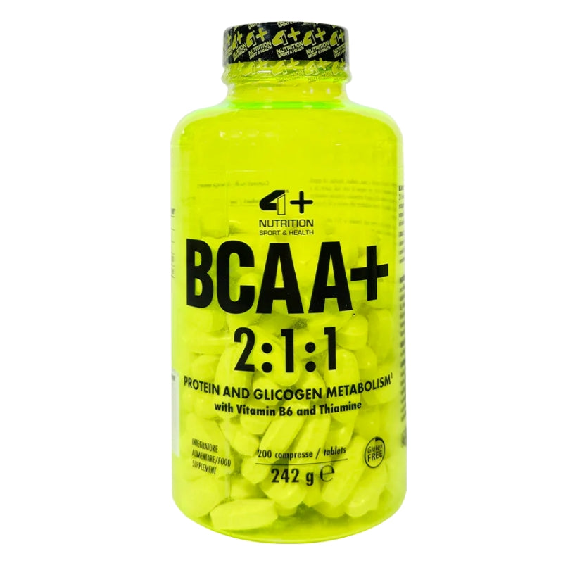 4+ Nutrition Bcaa+ 200 Compresse