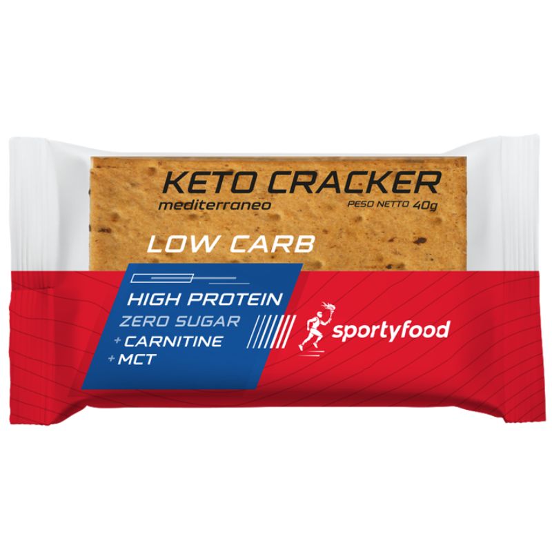 Sportyfood Keto Cracker Mediterraneo 40 Grammi