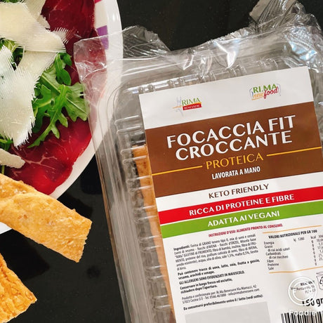 RI.MA BENESSERE FOCACCIA CROCCANTE PROTEICA 150 GRAMMI