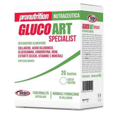 Pronutrition Gluco Art 20 Bustine Da 8 Grammi Gusto Natural