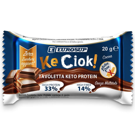 Eurosup KeCiok Tavoletta Keto Protein 20 Grammi