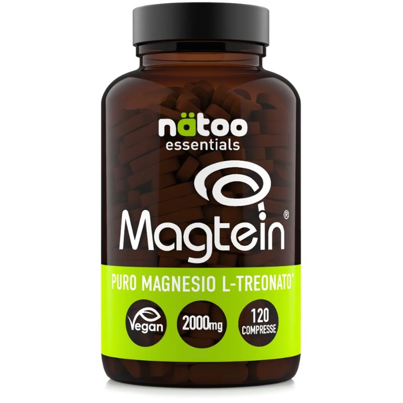 Natoo Essential Magtein Puro Magnesio L-Treonato 2000 Mg 120 Compresse
