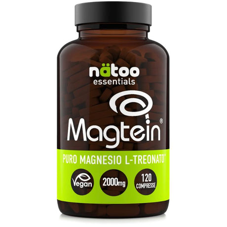 Natoo Essential Magtein Puro Magnesio L-Treonato 2000 Mg 120 Compresse
