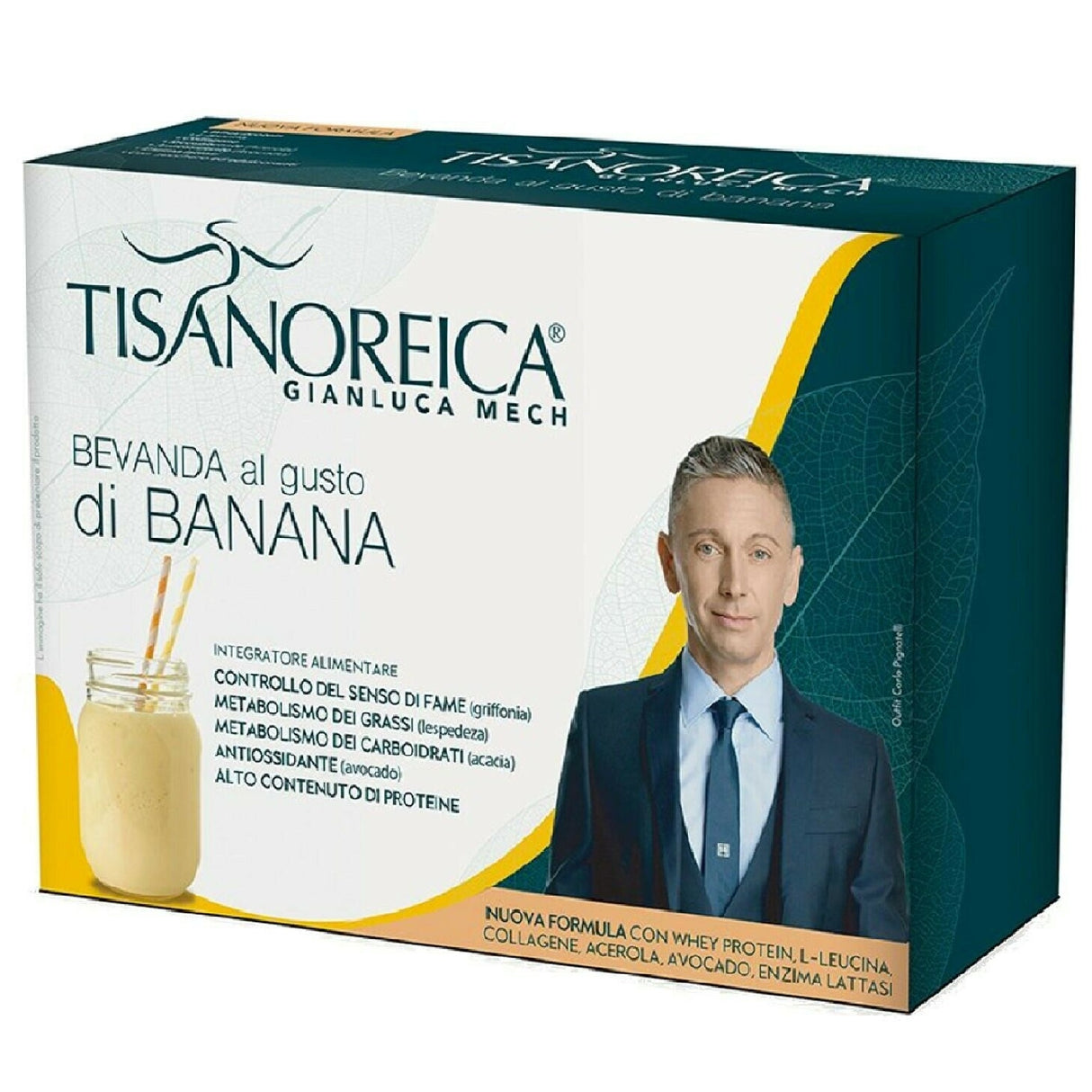 TISANOREICA BEVANDA AL GUSTO DI BANANA 4 BUSTE DA 28 GRAMMI