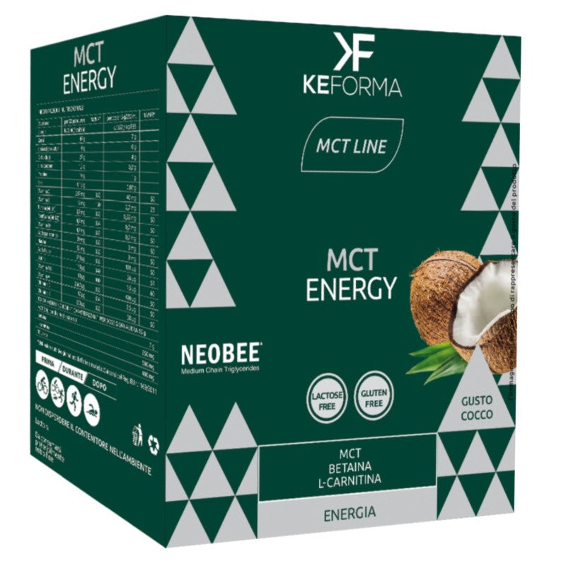 KEFORMA MCT ENERGY 10 BUSTINE DA 15 GRAMMI COCCO