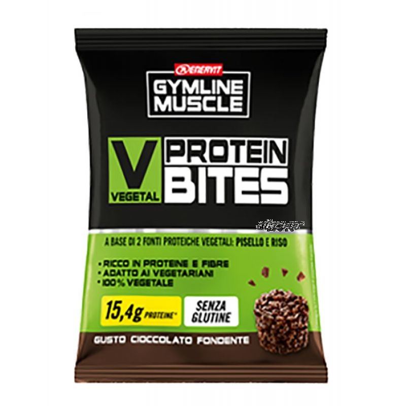 ENERVIT GYMLINE MUSCLE VEGETAL PROTEIN BITES 12 MINI PACK DA 50 GRAMMI