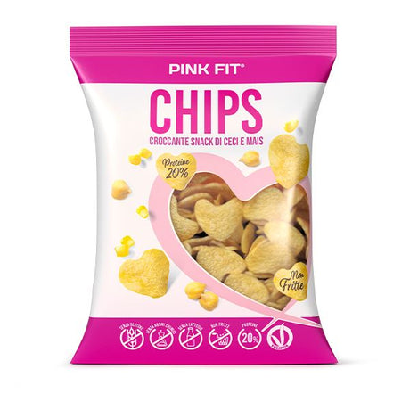 Proaction Pink Fit Chips Gusto Ceci e Mais Da 25 Grammi