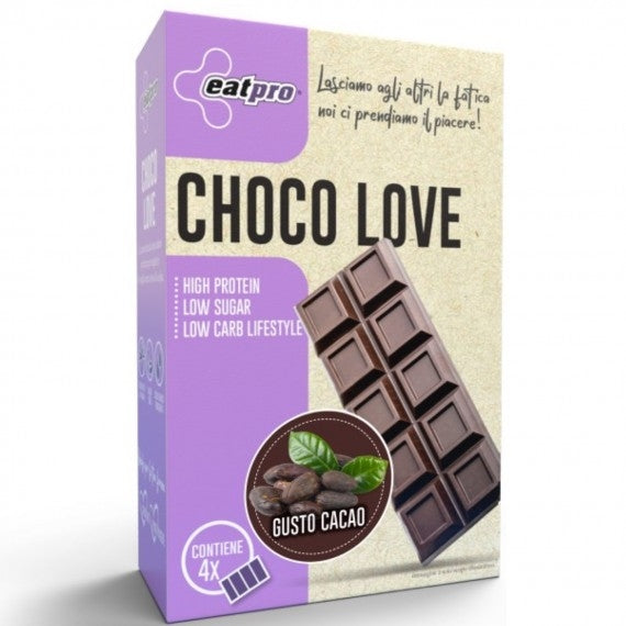 EAT PRO CHOCO LOVE 4 TAVOLETTE DA 45 GRAMMI