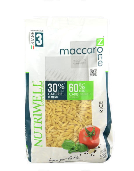 Ciaocarb Stage 3 Maccarozone Riso 500 Grammi