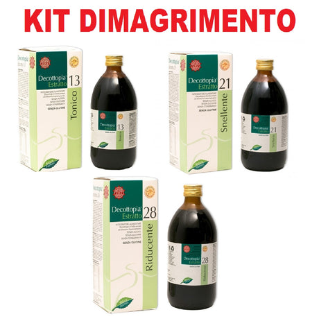 TISANOREICA KIT DIMAGRIMENTO COMPOSTO DA 3 DECOTTOPIRICI: 13 - 21 -28