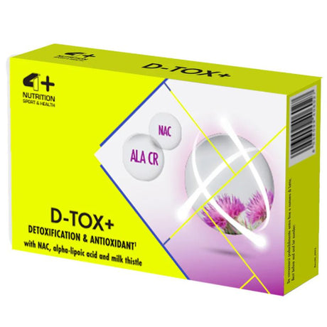 4+ Nutrition D-Tox+ 30 Compresse