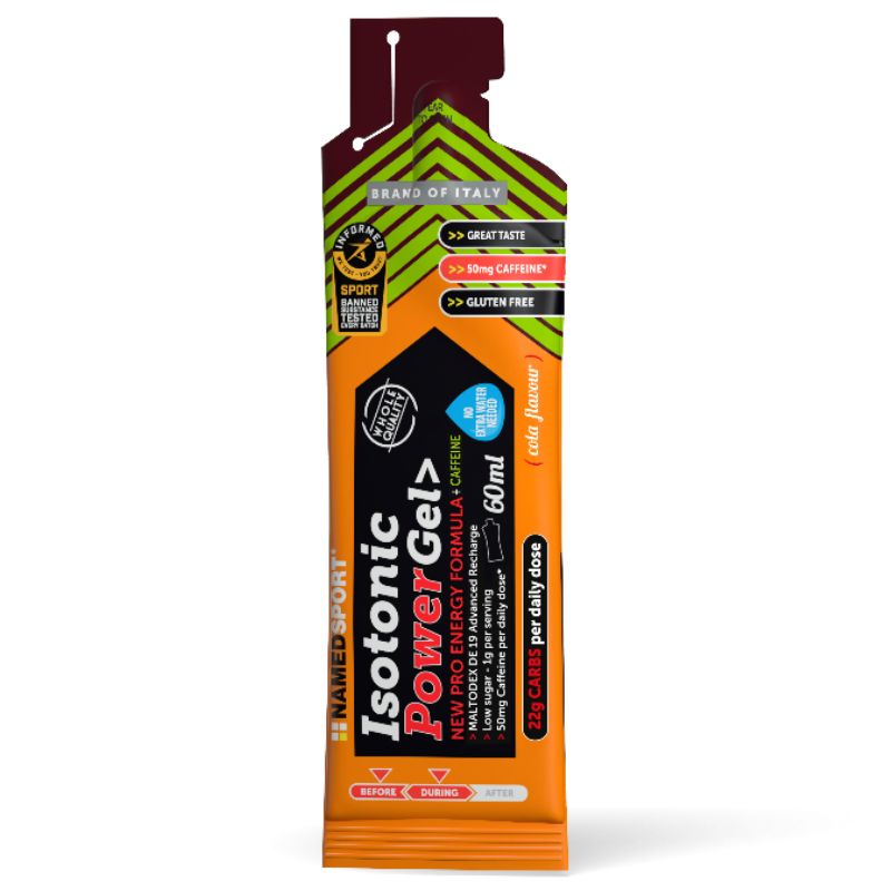 Named Sport Isotonic Power Gel + Caffeine  60 ML
