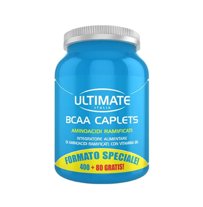 Ultimate Italia Bcaa Caplets 400 Capsule + 80 In Omaggio