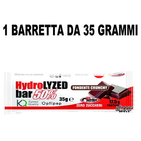 PRONUTRITION HYDROLYZED BAR 50% PROTEINE ZERO ZUCCHERI 1 BARRETTA DA 35 GRAMMI