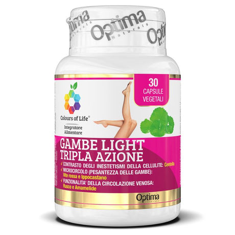 Optima Colours Of Life Gambe Light Tripla Azione 30 Capsule