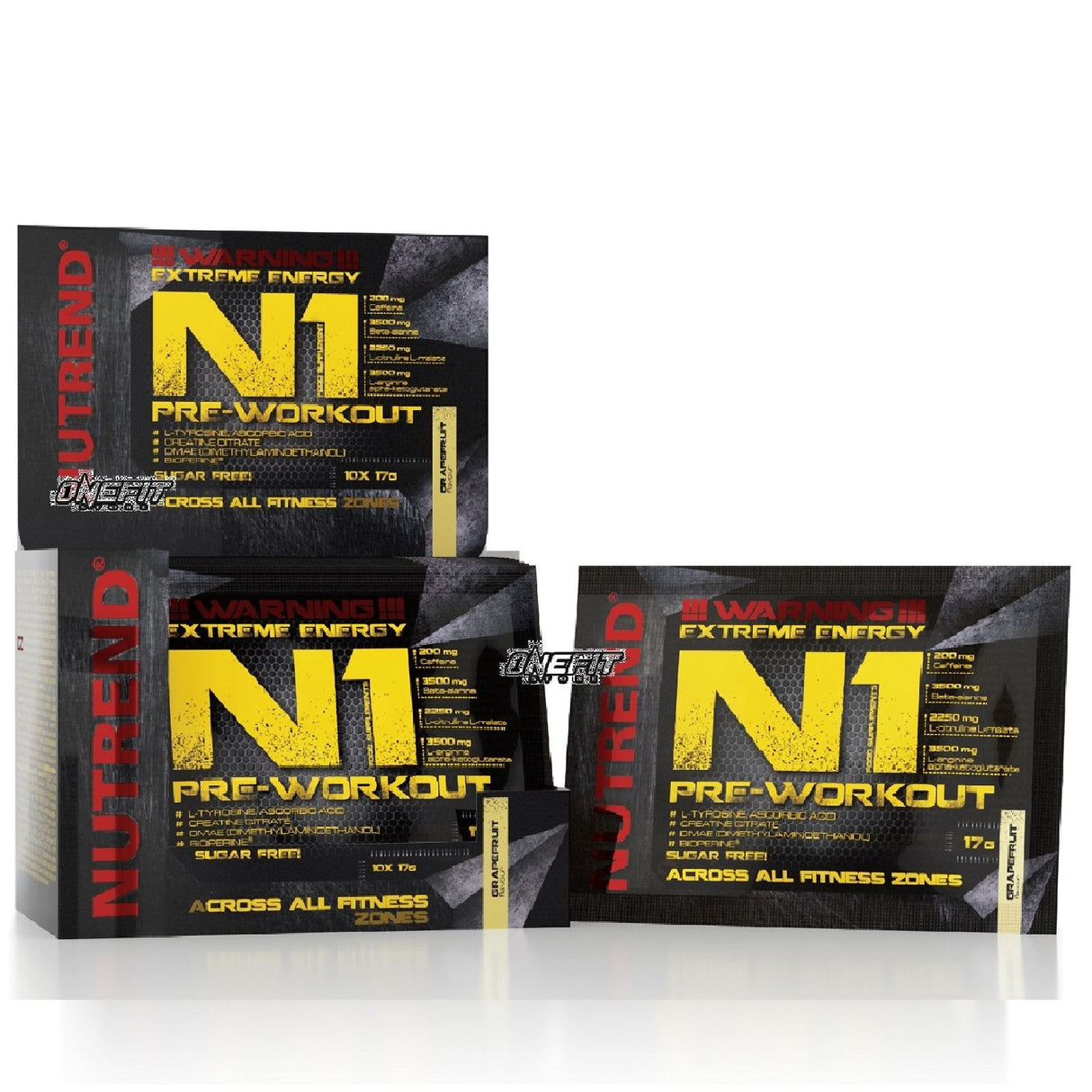 NUTREND N1 PRE-WORKOUT 10 BUSTE DA 17 GRAMMI