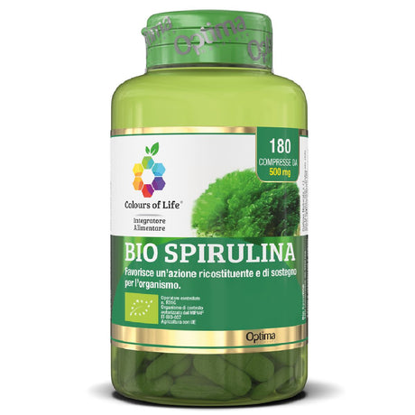 OPTIMA BIO SPIRULINA 180 COMPRESSE