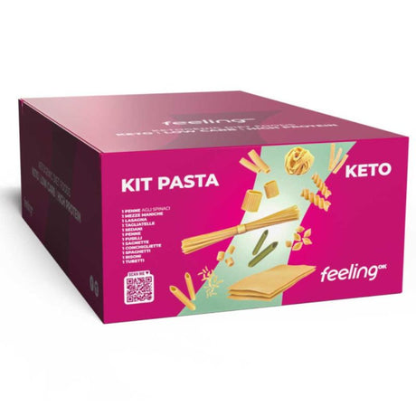 Feeling Ok Kit Pasta Keto 12 Formati