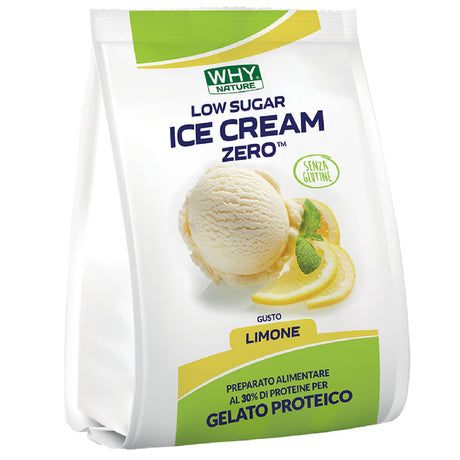 WHY NATURE LOW SUGAR ICE CREAM ZERO LIMONE 200 GRAMMI