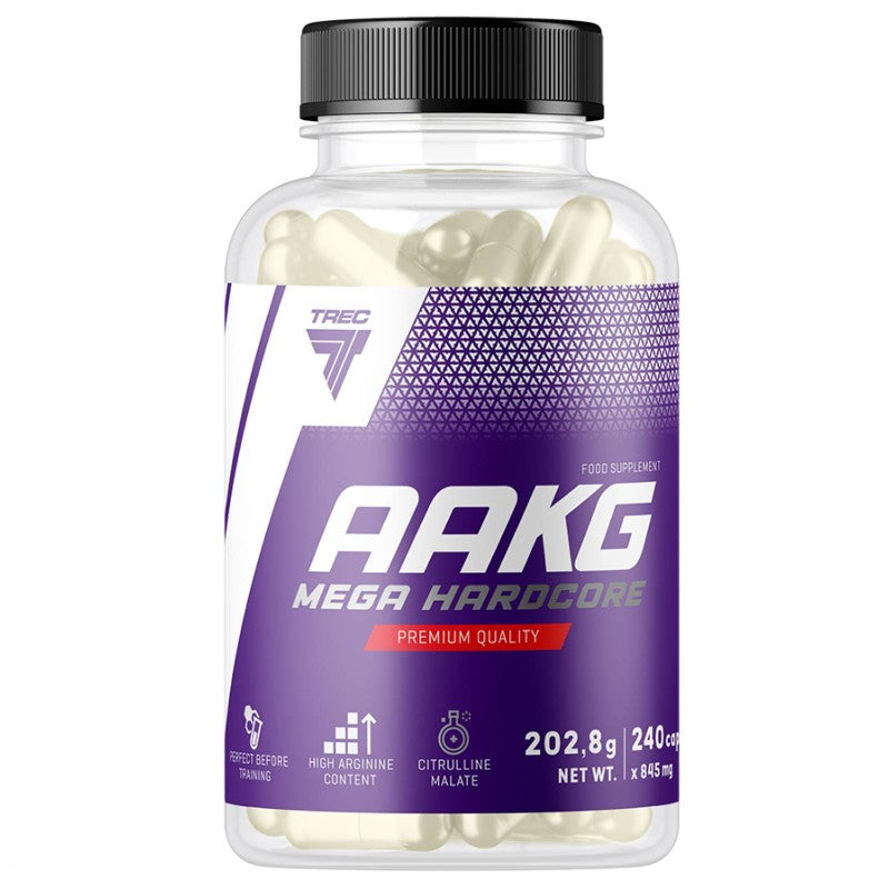 Trec Nutrition Aakg Mega Hardcore 240 Capsule