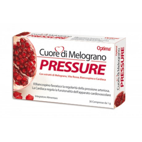 OPTIMA CUORE DI MELOGRANO PRESSURE 30 COMPRESSE