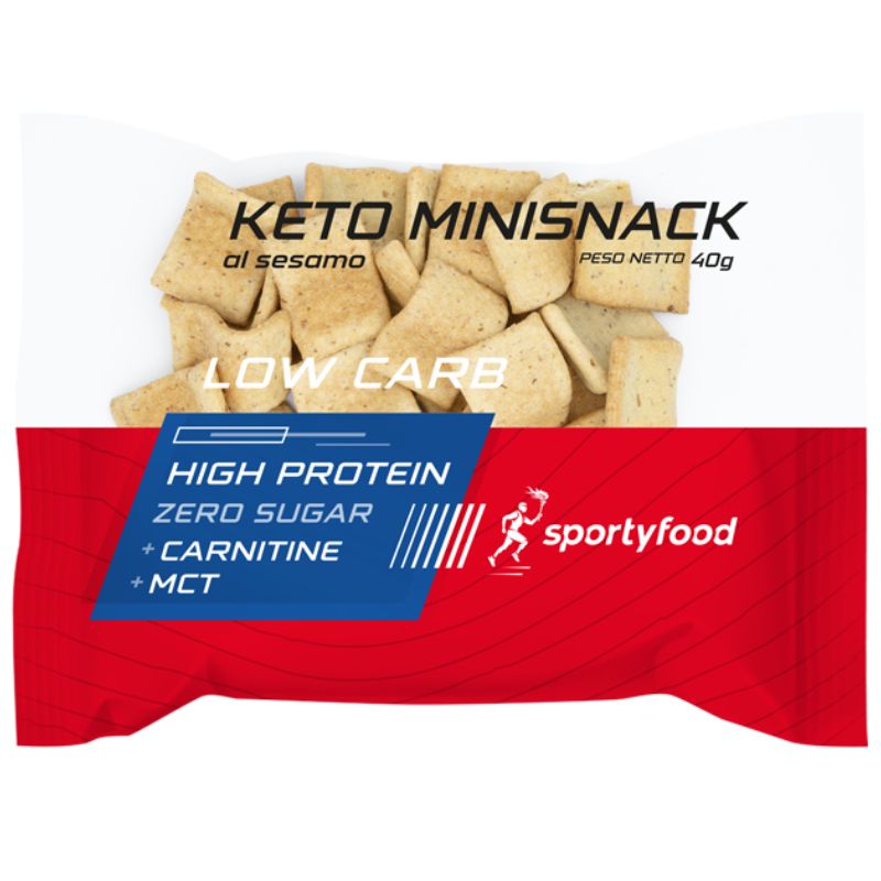 Sportyfood Keto Mini Snack Sesamo 40 Grammi