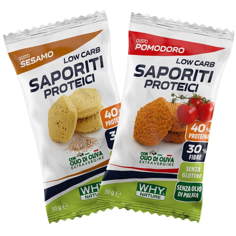 WHY NATURE LOW CARB SAPORITI PROTEICI 30 GRAMMI