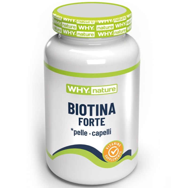 Why Nature Biotina Forte 60 Compresse