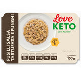Love Keto Fusilli Proteici Salsa Tartufata E Funghi 150 Grammi