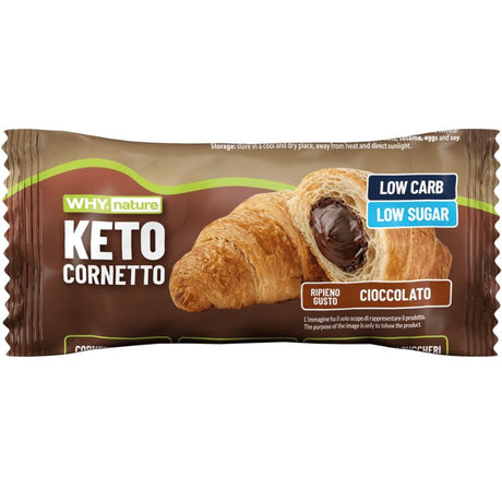 Why Nature Keto Cornetto Ripieno Di Cioccolato 50 Grammi