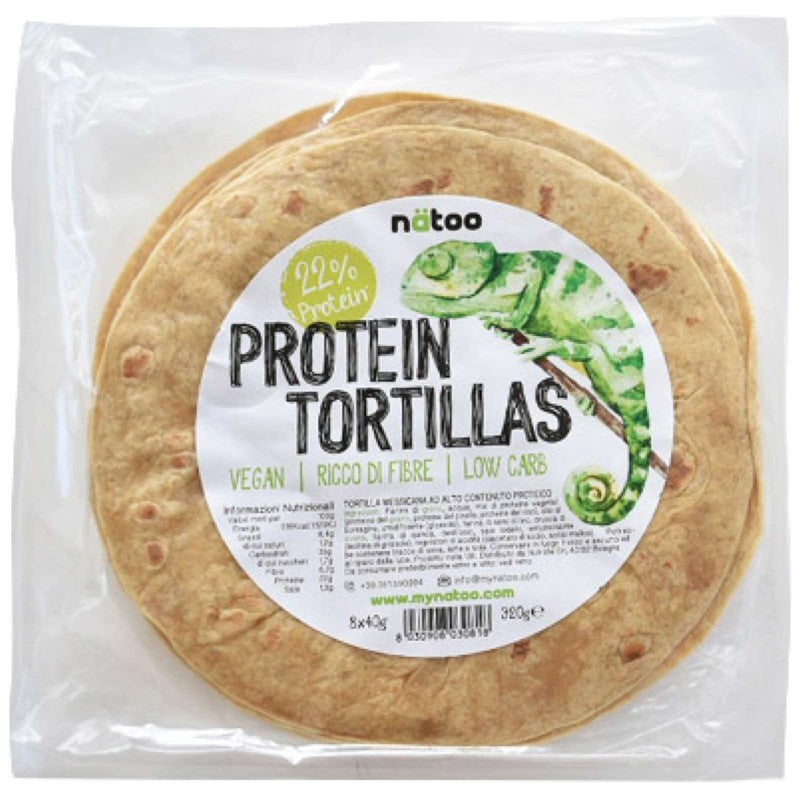 NATOO PROTEIN TORTILLAS 8 PEZZI DA 40 GRAMMI