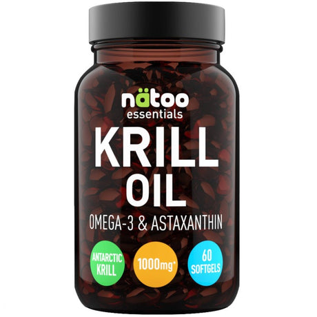 NATOO ESSENTIALS KRILL OIL 60 SOFTGELS