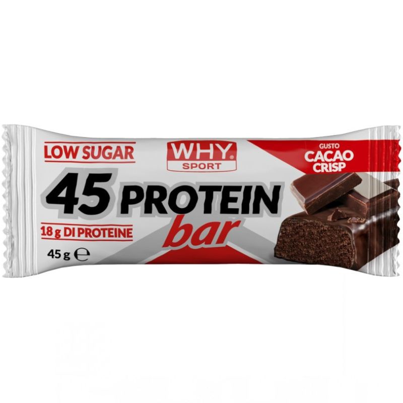 Why Sport 45 Protein Bar 1 Barretta Da 45 Grammi