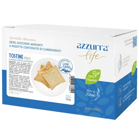 AZZURRA LIFE TOSTINE DOLCI 6X35 GRAMMI