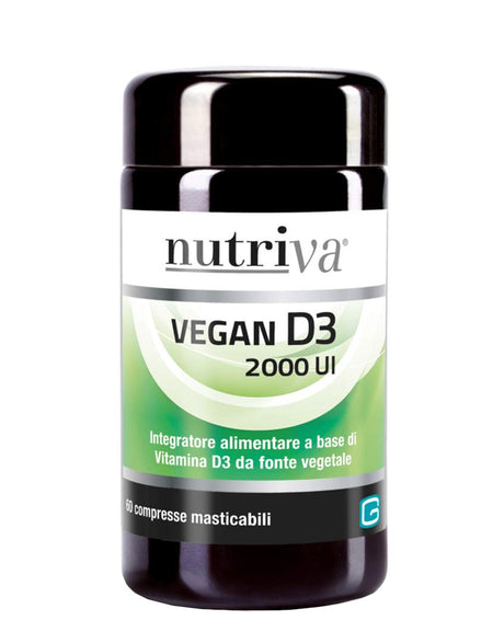 Nutriva Vegan D3 2000-UI 60 Compresse