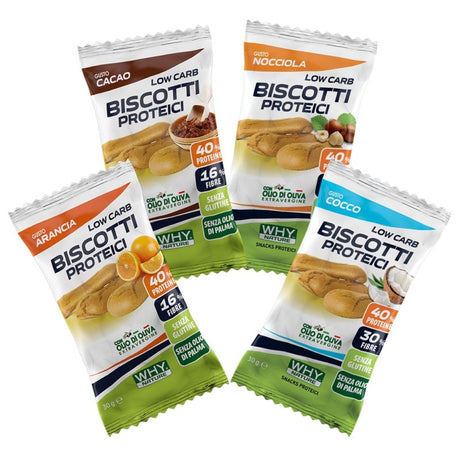 WHY NATURE BISCOTTI PROTEICI LOW CARB 30 GRAMMI