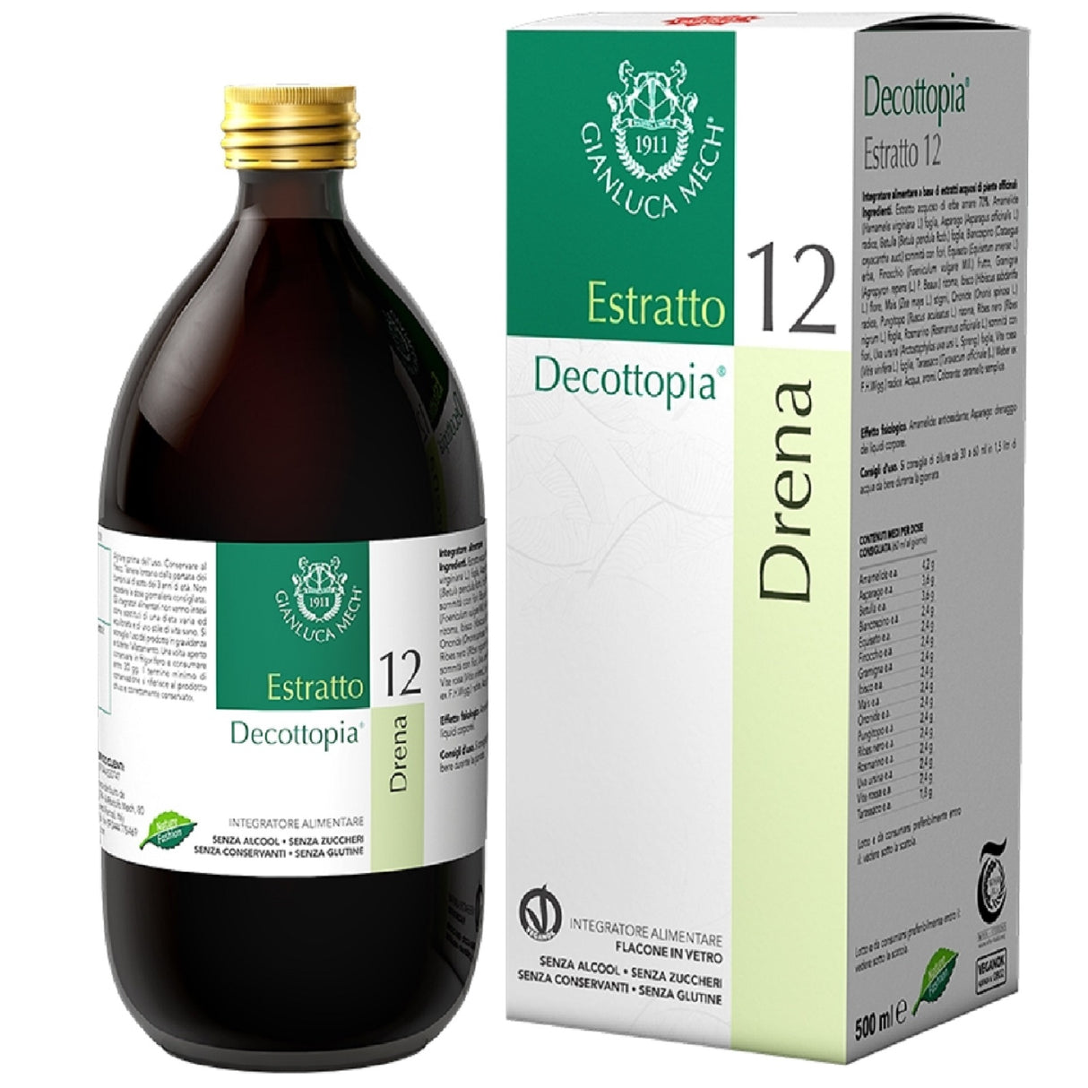 TISANOREICA ESTRATTO 12 DRENA 500 ML