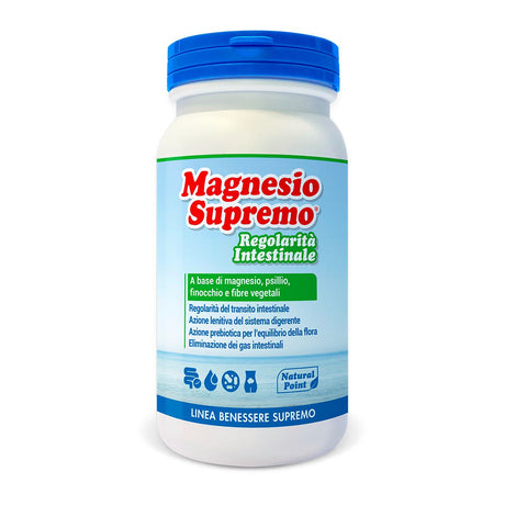 NATURAL POINT MAGNESIO SUPREMO REGOLARITA' INTESTINALE 150 GRAMMI