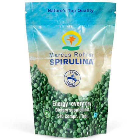 Marcus Rohrer Spirulina Doypack 540 Compresse