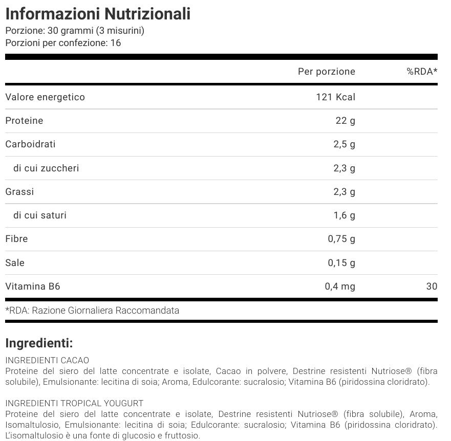 ETHICSPORT PROTEIN XTR DA 500 GRAMMI