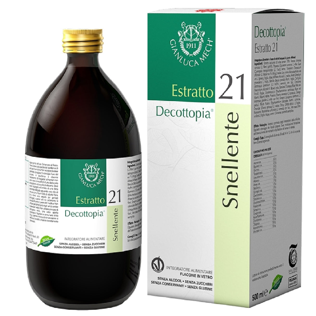 TISANOREICA ESTRATTO 21 SNELLENTE 500 ML