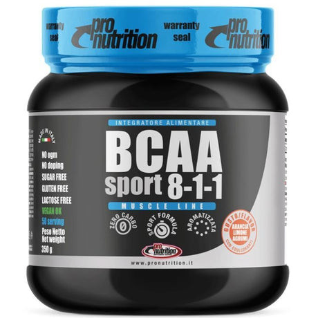 PRONUTRITION BCAA SPORT 8:1:1 DA 350 GRAMMI GUSTO ARANCIO