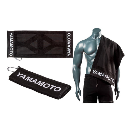 YAMAMOTO NUTRITION TOWEL TELO NERO 40X100 CM