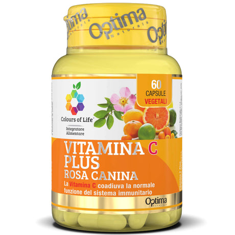 OPTIMA VITAMINA C CON ROSA CANINA 60 CAPSULE