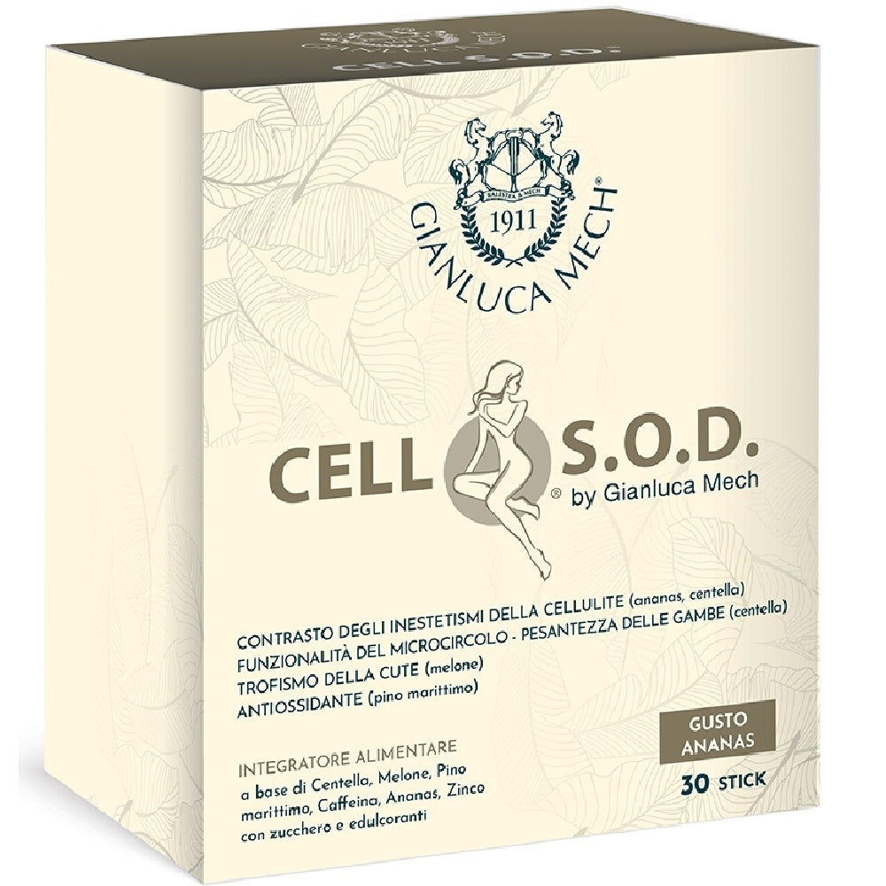 TISANOREICA CELL S.O.D. NEW FORM. COSMECH GOLD 30 STICK DA 5 GRAMMI