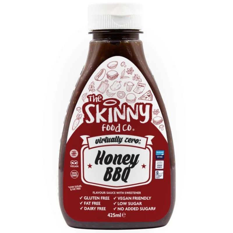 Skinny Food Sauces Honey Barbeque 425 Ml
