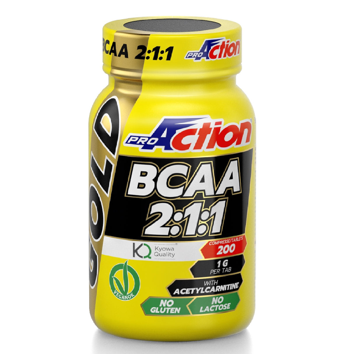 PROACTION BCAA GOLD 200 COMPRESSE